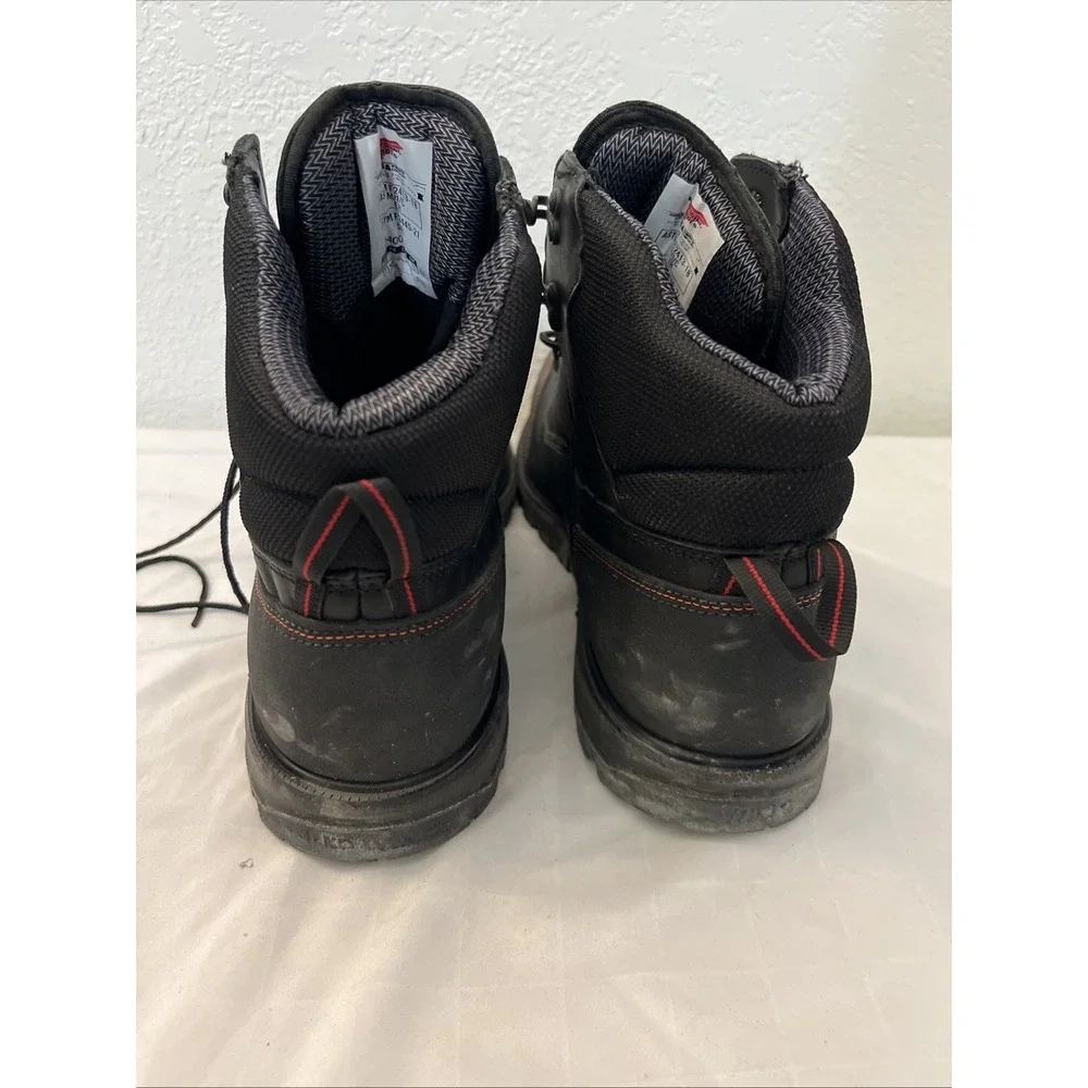 RED WING 2400 BRNR XP Safety Toe Waterproof Boot Mens 14D  Black 2413-18 EU 48